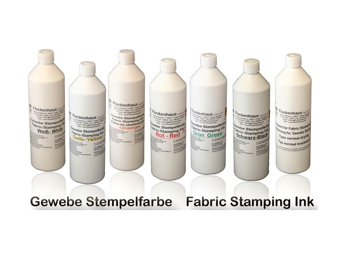Stempelfarbe für Textilien