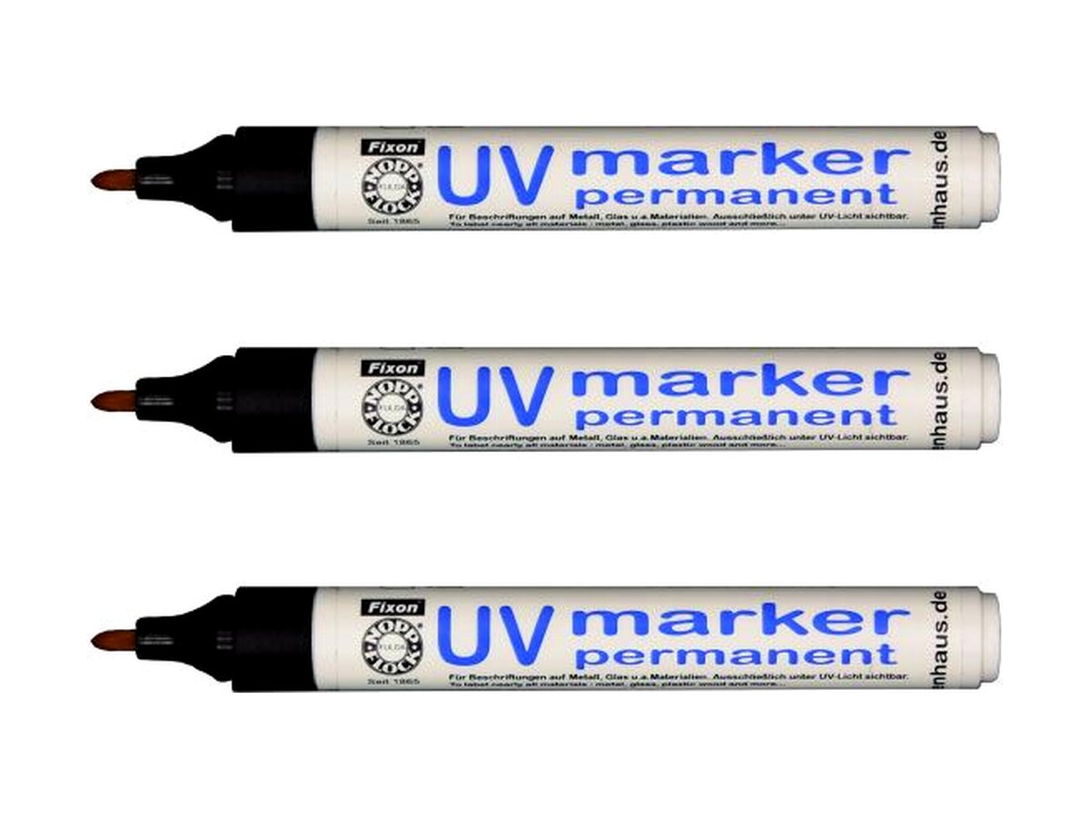 Marcador permanente UV