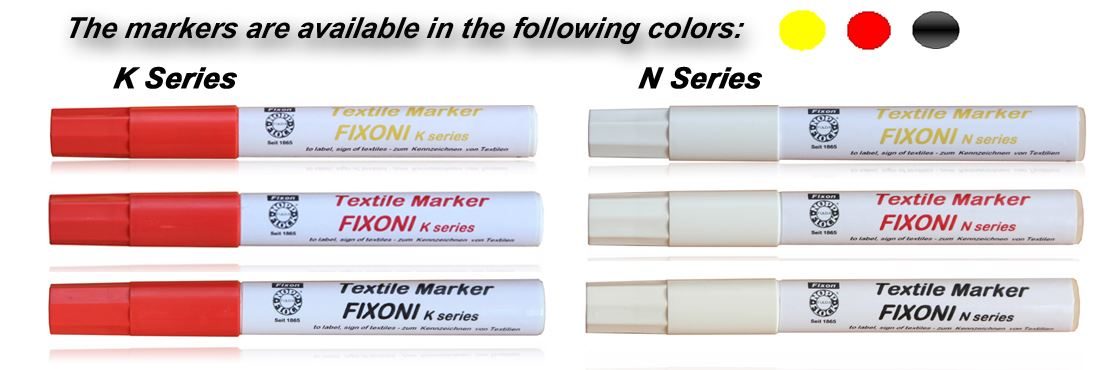 Colori FIXONI Marcatore tessile