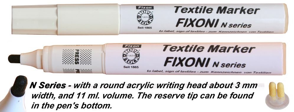 FIXONI Marcatore tessile serie N