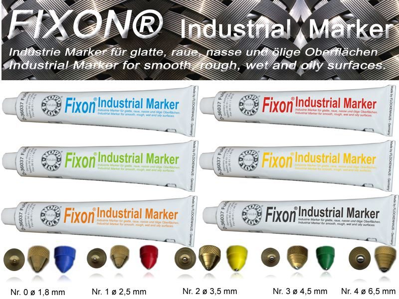 FIXON Industrial Marker in tubes