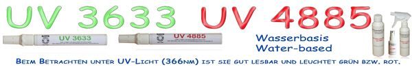 UV-Tinte 3633 auf Wasserbasis