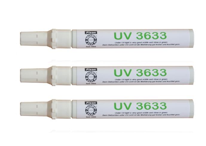 UV-Markierung mit Tinte 3633