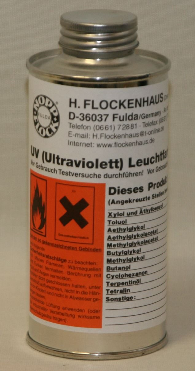 Flacone di ricarica di inchiostro UV Textilan
