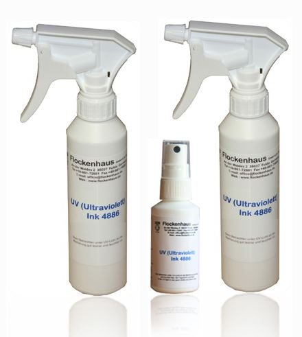UV-Tinte 4886 – Pumpflasche mit Zerstäuber